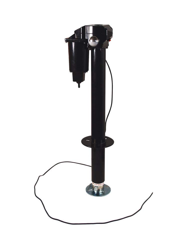 Electric Tongue Jack with LED Work Light and Ground Wiring I689351