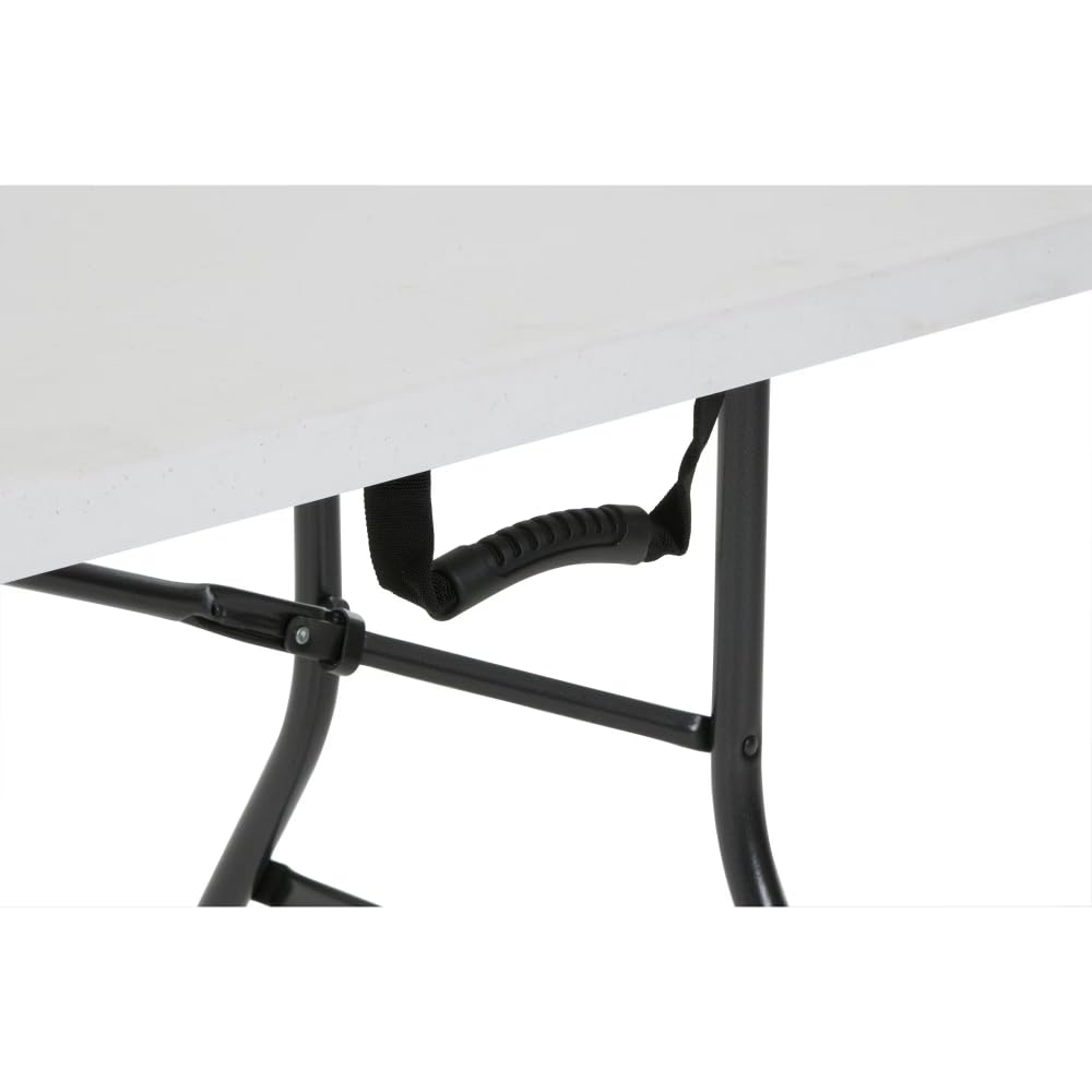6 Foot Folding Table White Speckle R2759