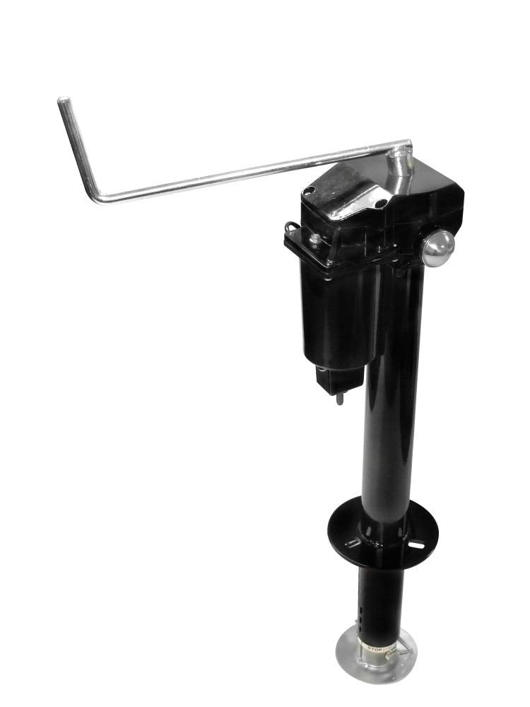 Electric Tongue Jack with LED Work Light and Ground Wiring I689351