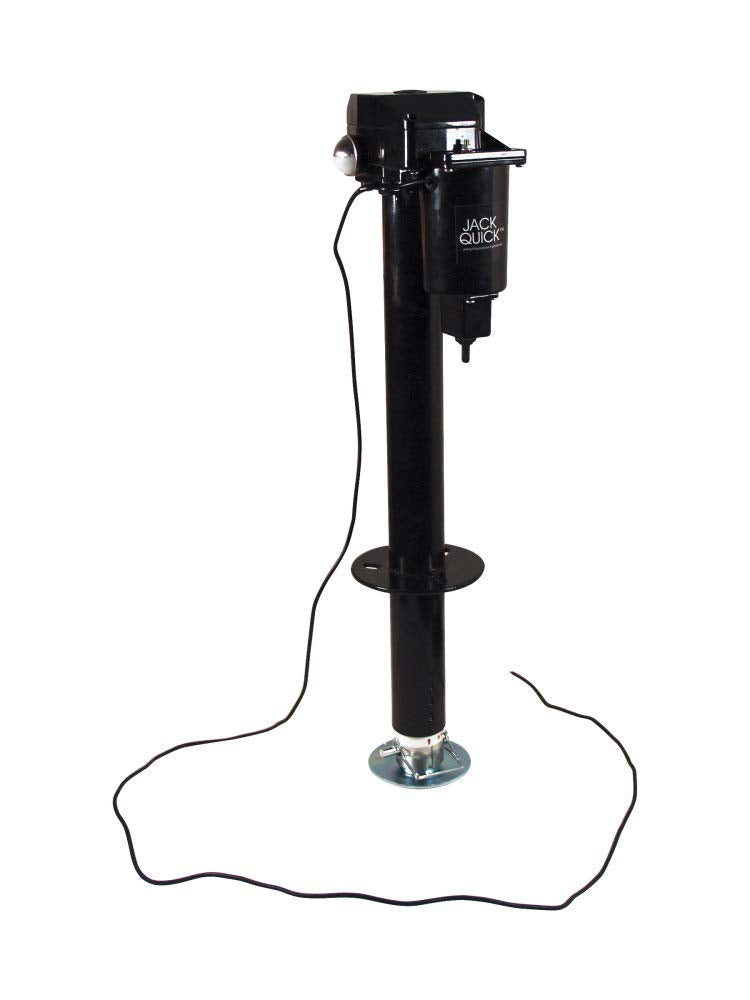 Electric Tongue Jack with LED Work Light and Ground Wiring I689351
