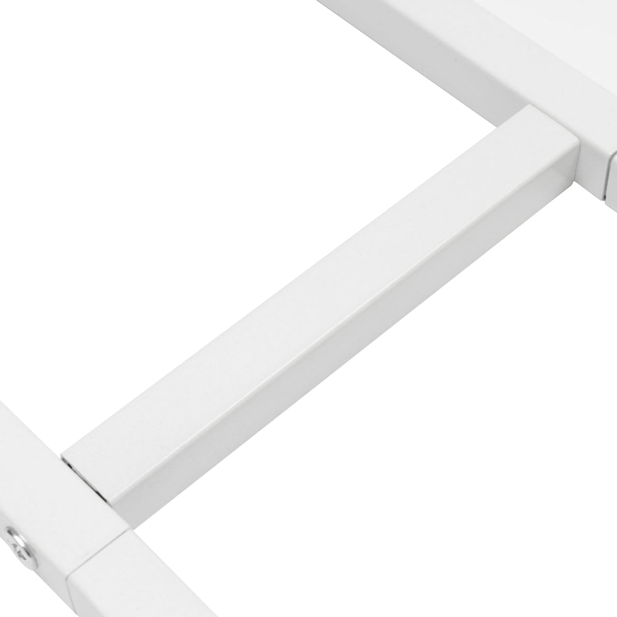 2 Pcs 34Inch White Wall Mount CD DVD Storage Shelf K595748