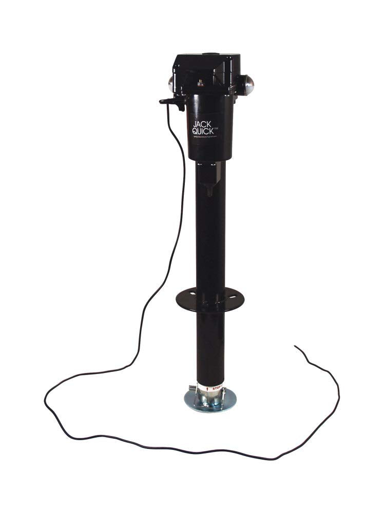 Electric Tongue Jack with LED Work Light and Ground Wiring I689351