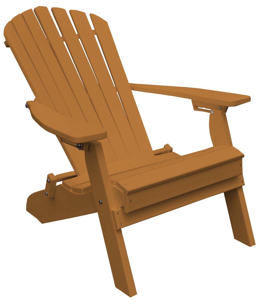 Cedar Poly Folding and Reclining Adirondack Chair L8851
