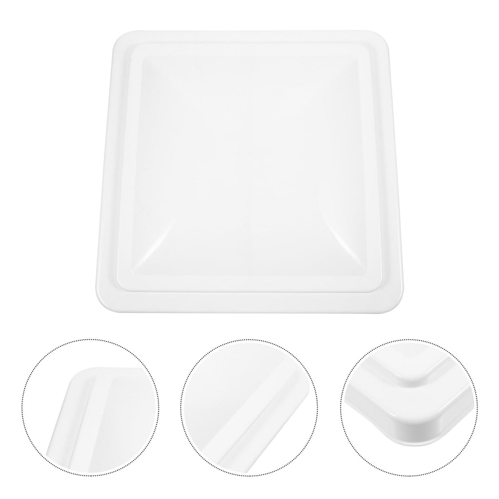 14-inch White RV Roof Vent Cover J6384