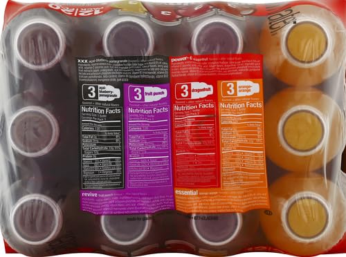 Flavored Water 4 Flavor Variety Pack 20 Fl Oz Bottles Pack of 12 M535