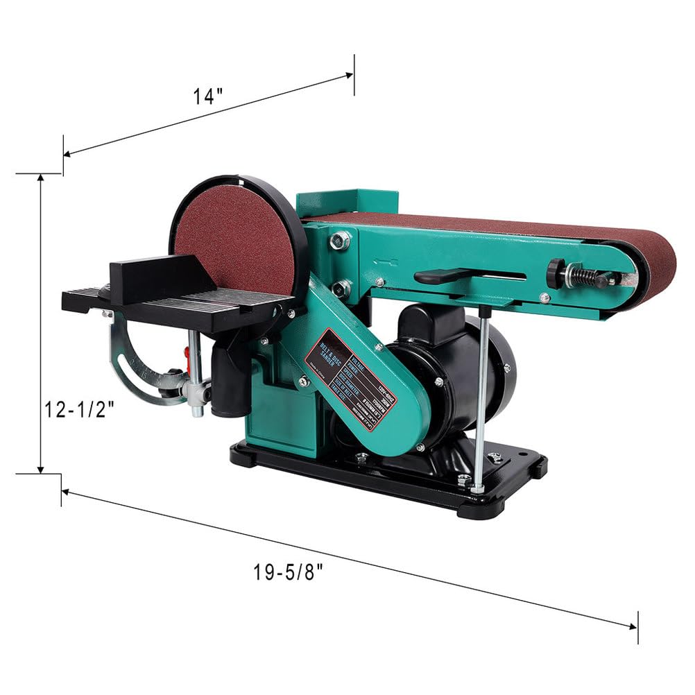 4" x 36" Belt & 6" Disc Benchtop Sander I2633