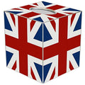 Union Jack Wood Tissue Box Cover V160