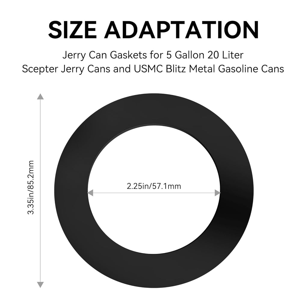 8 Pack Jerry Can Gaskets V7663