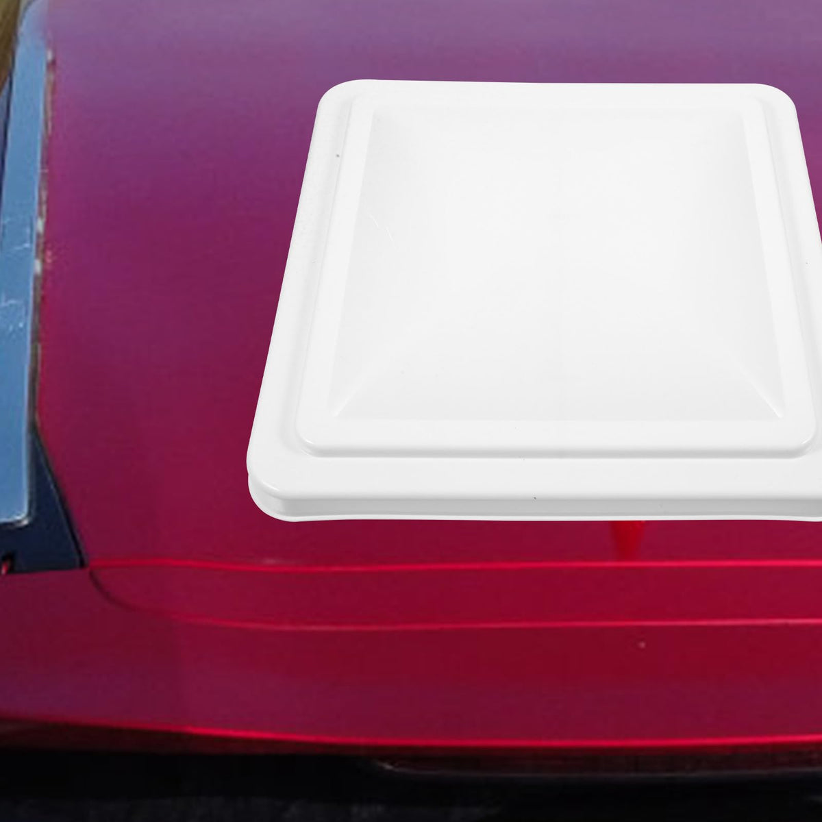14-inch White RV Roof Vent Cover J6384