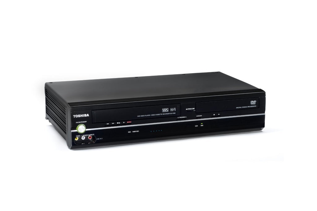Black DVD Player/VCR Combo Q259