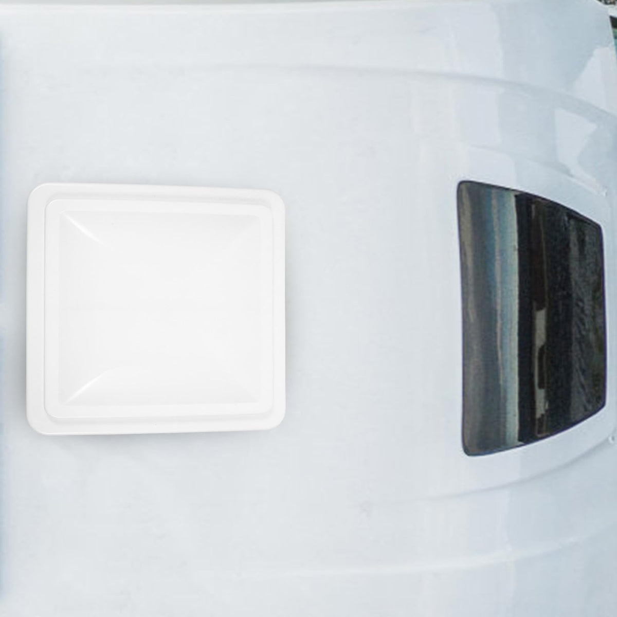 14-inch White RV Roof Vent Cover J6384