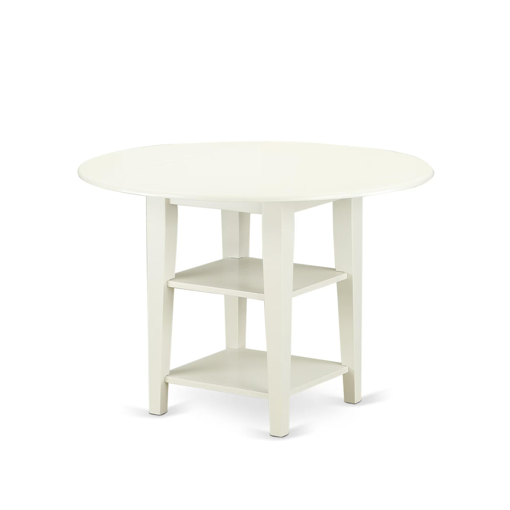 3 Piece Dining Table Set with 2 Faux Leather Chairs V31530