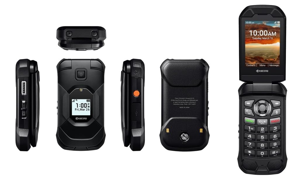 Unlocked Waterproof Rugged Flip Phone A58911