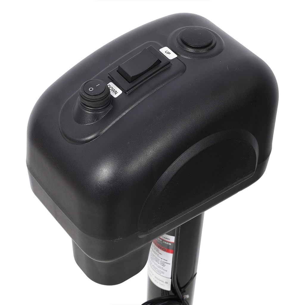 3500 LBS 12V Electric Trailer Jack with Drop Leg Z6888
