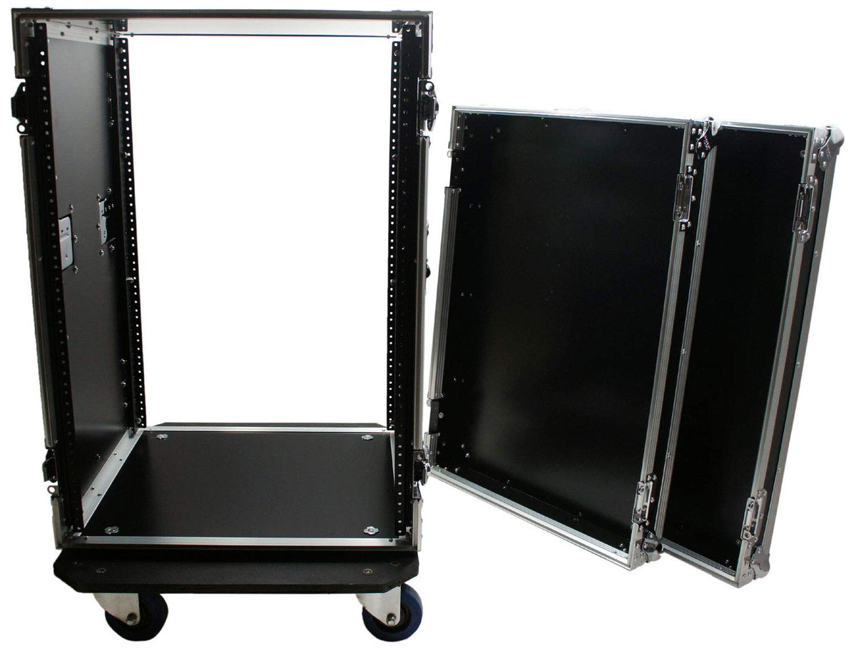 16U Amp Rack Case with Wheels E71940