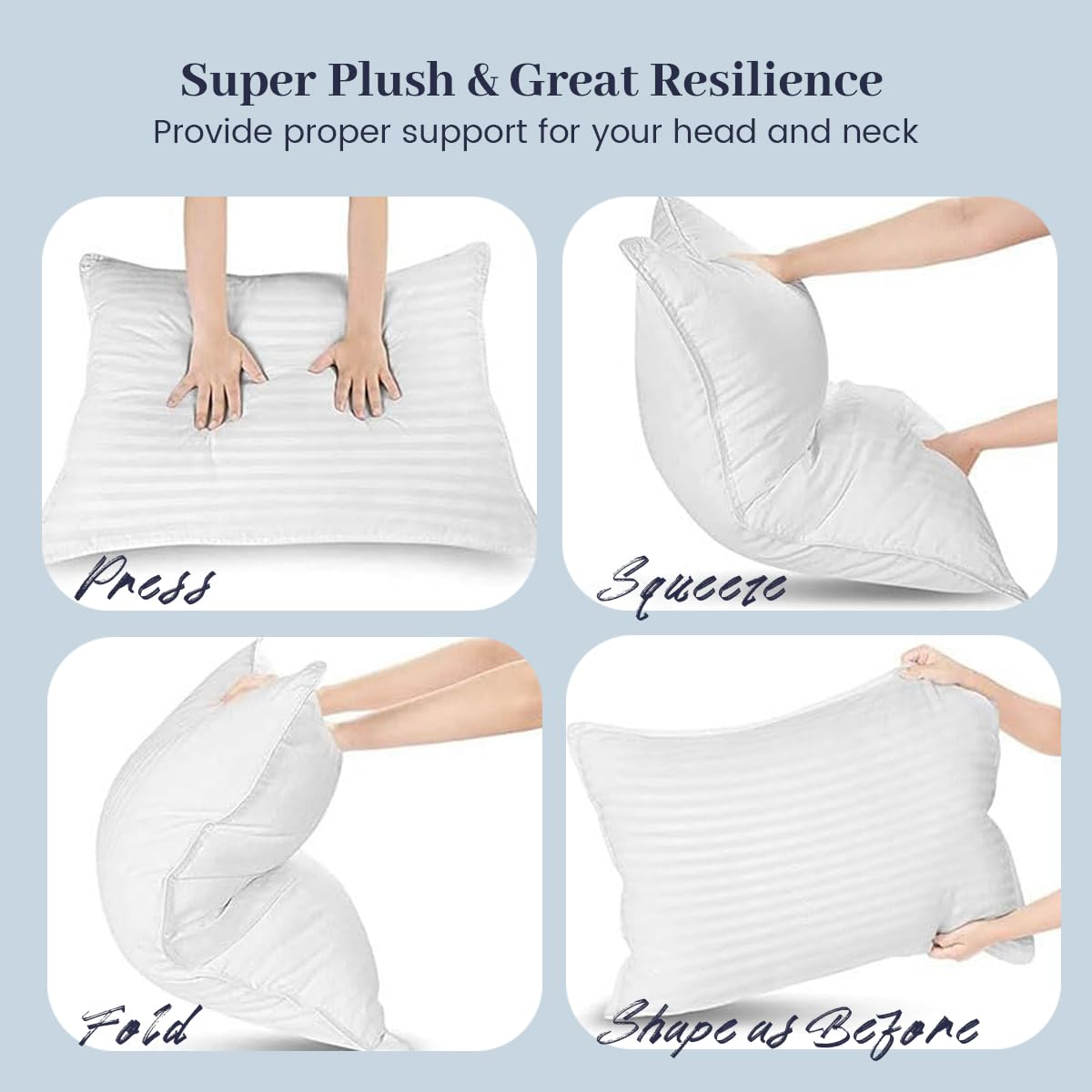 Standard Size Bed Pillows Y71470