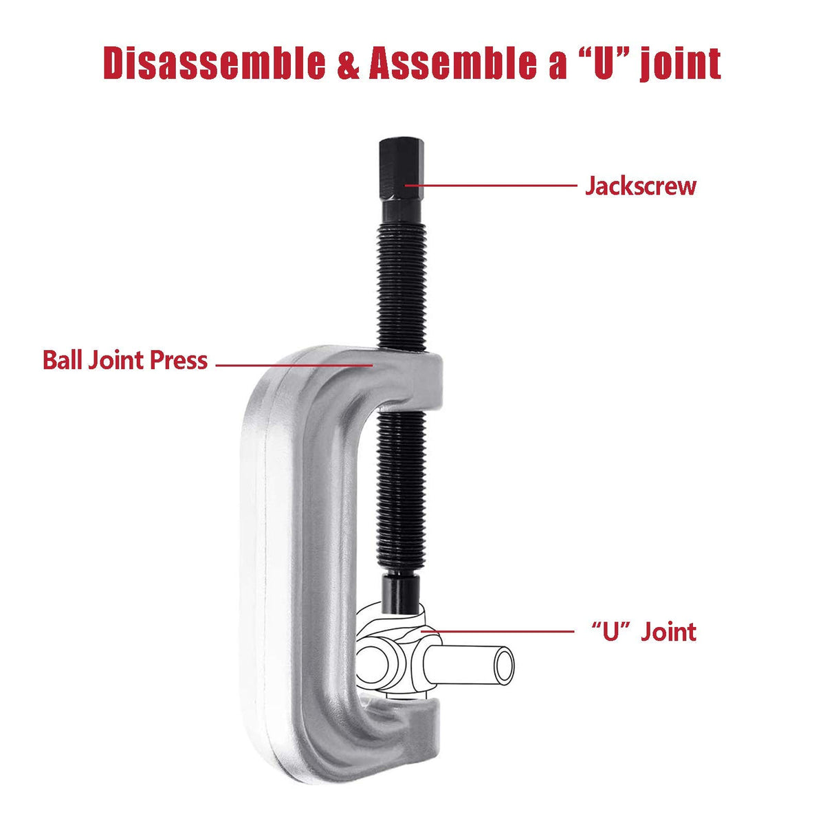 4 in 1 Ball Joint Service Tool Kit 2WD & 4WD N5347