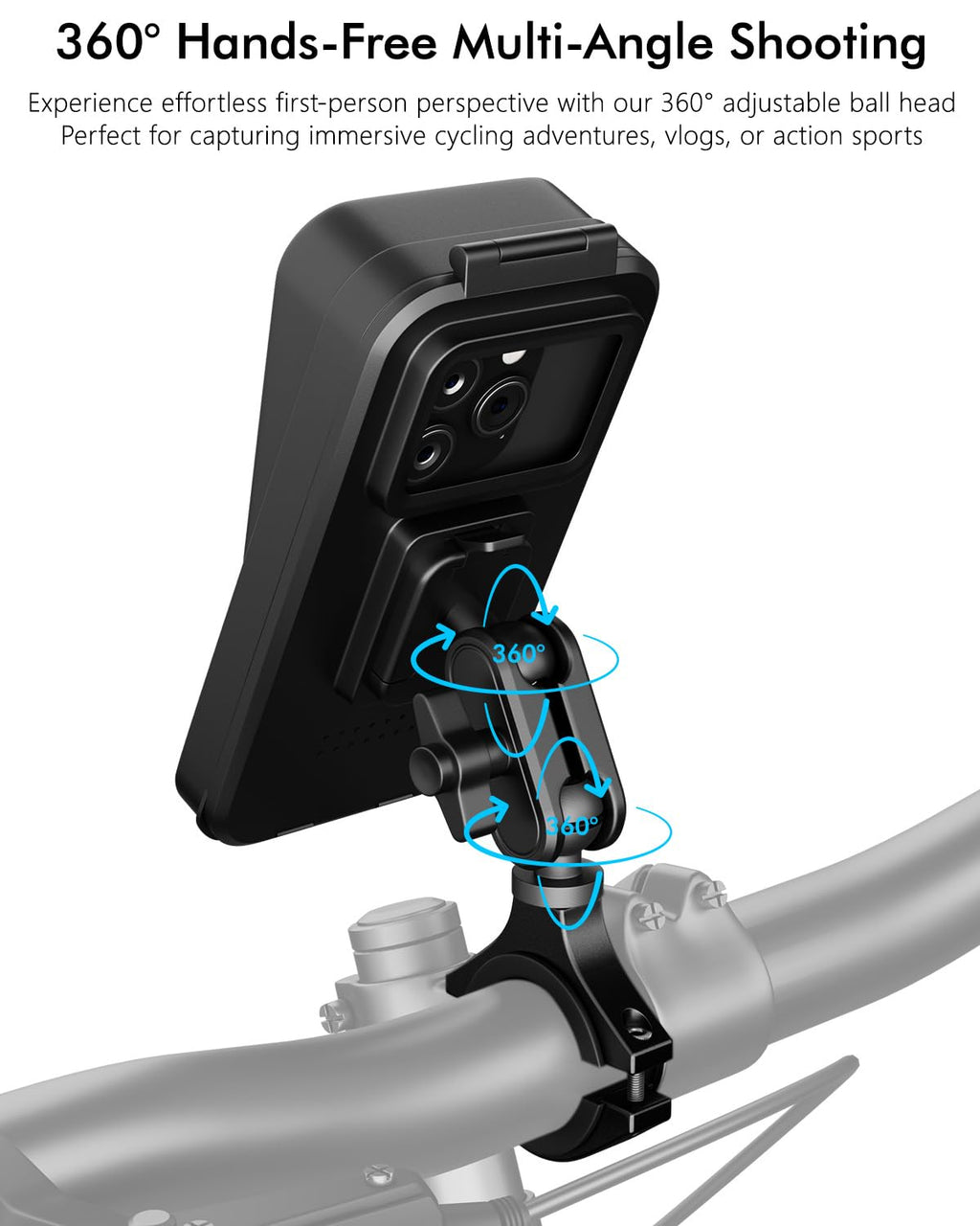IP65 Waterproof Motorcycle Phone Mount X90984