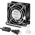 60mm x 25mm Mini Muffin Fan Cooling Axial AC X1766