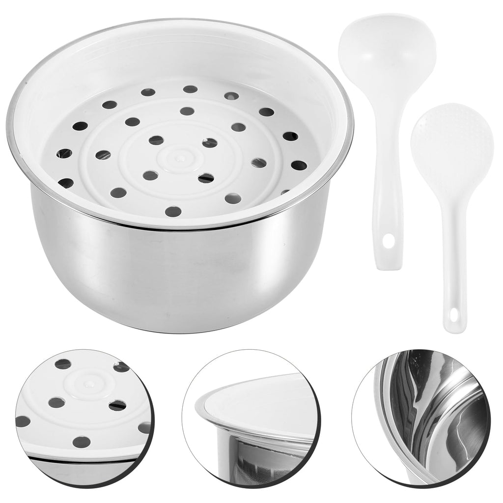3L Stainless Steel Non-Stick Rice Cooker Inner Pot Q560