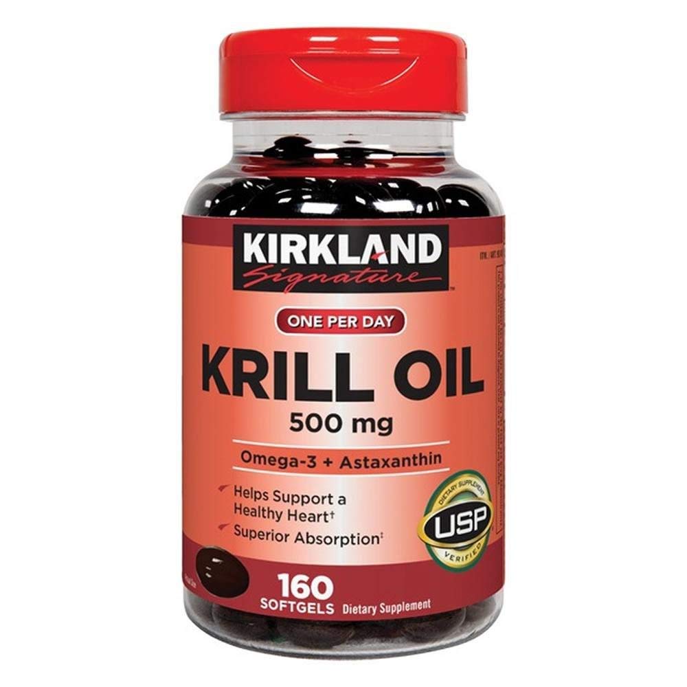 Krill Oil 500 mg 160 Softgels I602942