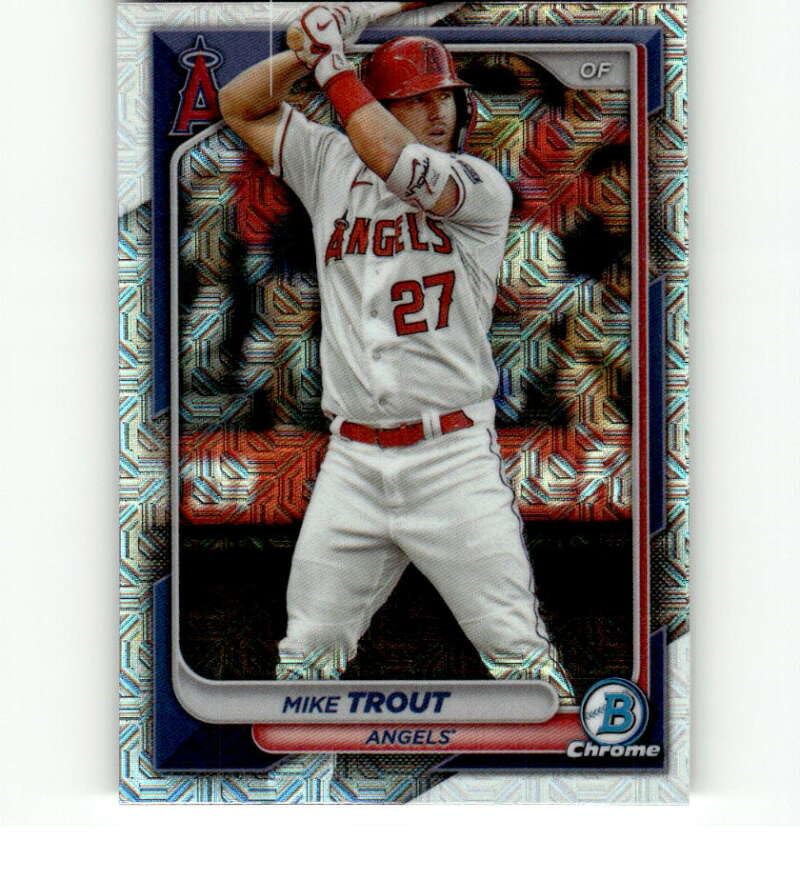 2024 Bowman Chrome Mega Box Mojo Refractor Baseball Trading Card I274