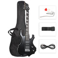 Black Electric Guitar with Accessories Pack T33965
