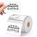 4x3 Thermal Labels 500PCS Water/Oilproof A24158