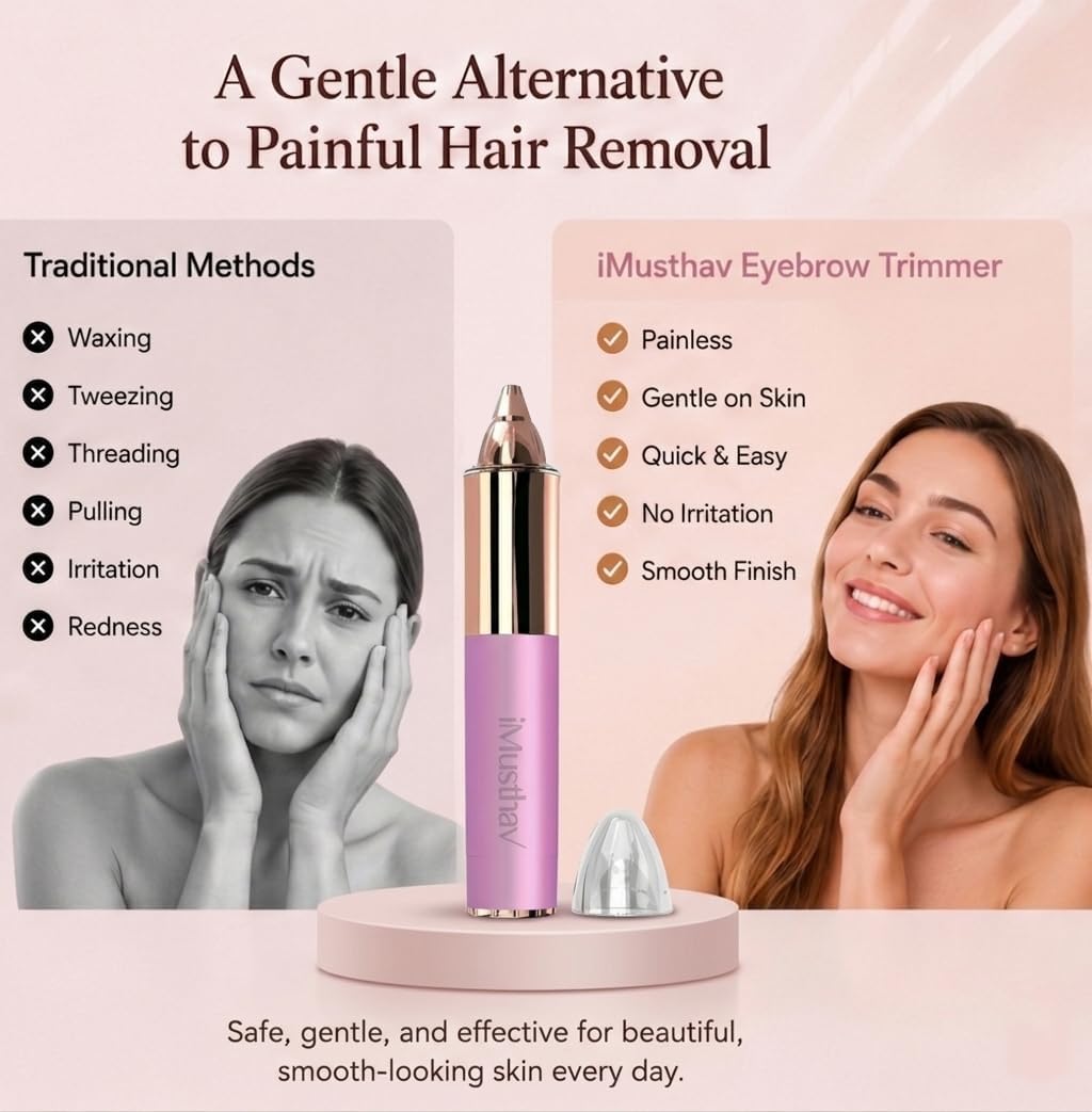 Eyebrow Trimmer with LED Light P559971