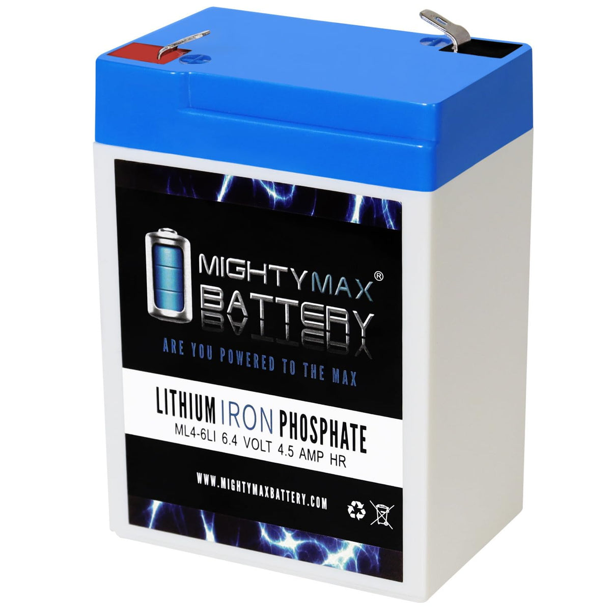 6V 4.5AH Lithium Replacement Battery M334