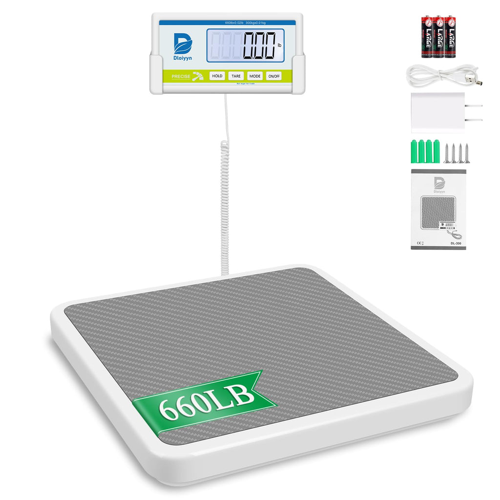 660 lb Digital Medical Floor Scale Q59931