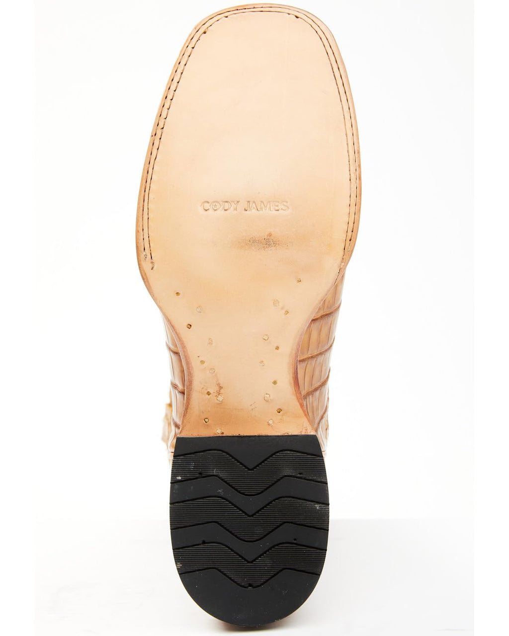 Caiman Cognac Western Boot T601