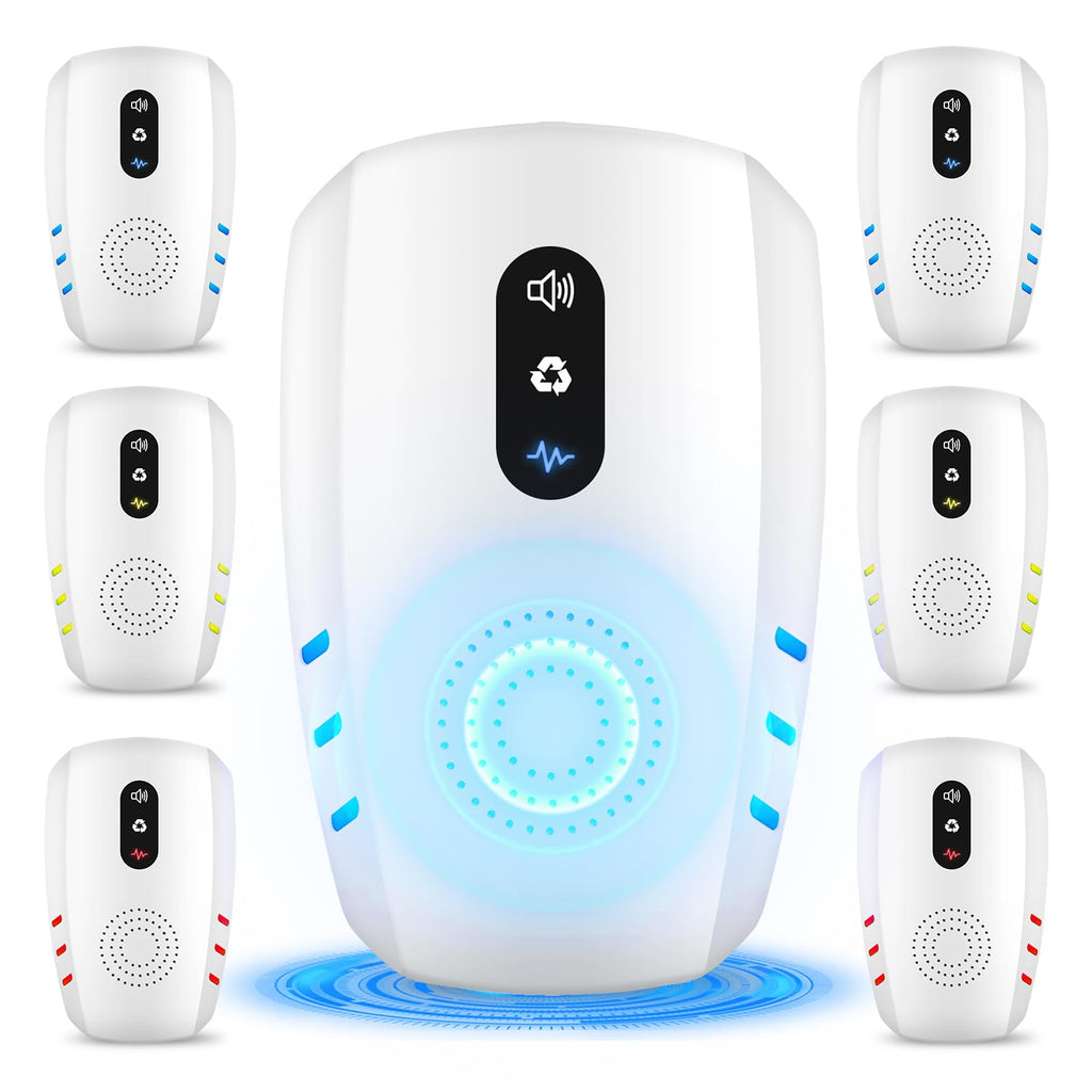 Ultrasonic Indoor Pest Repeller 6 Pack E9570
