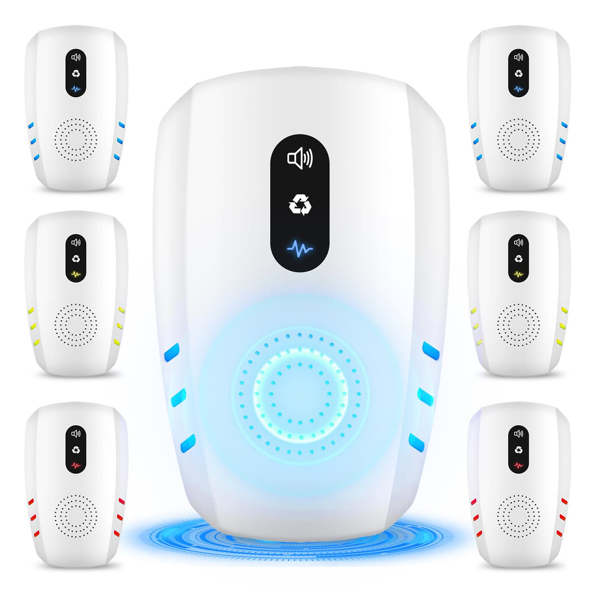 Ultrasonic Indoor Pest Repeller 6 Pack E9570