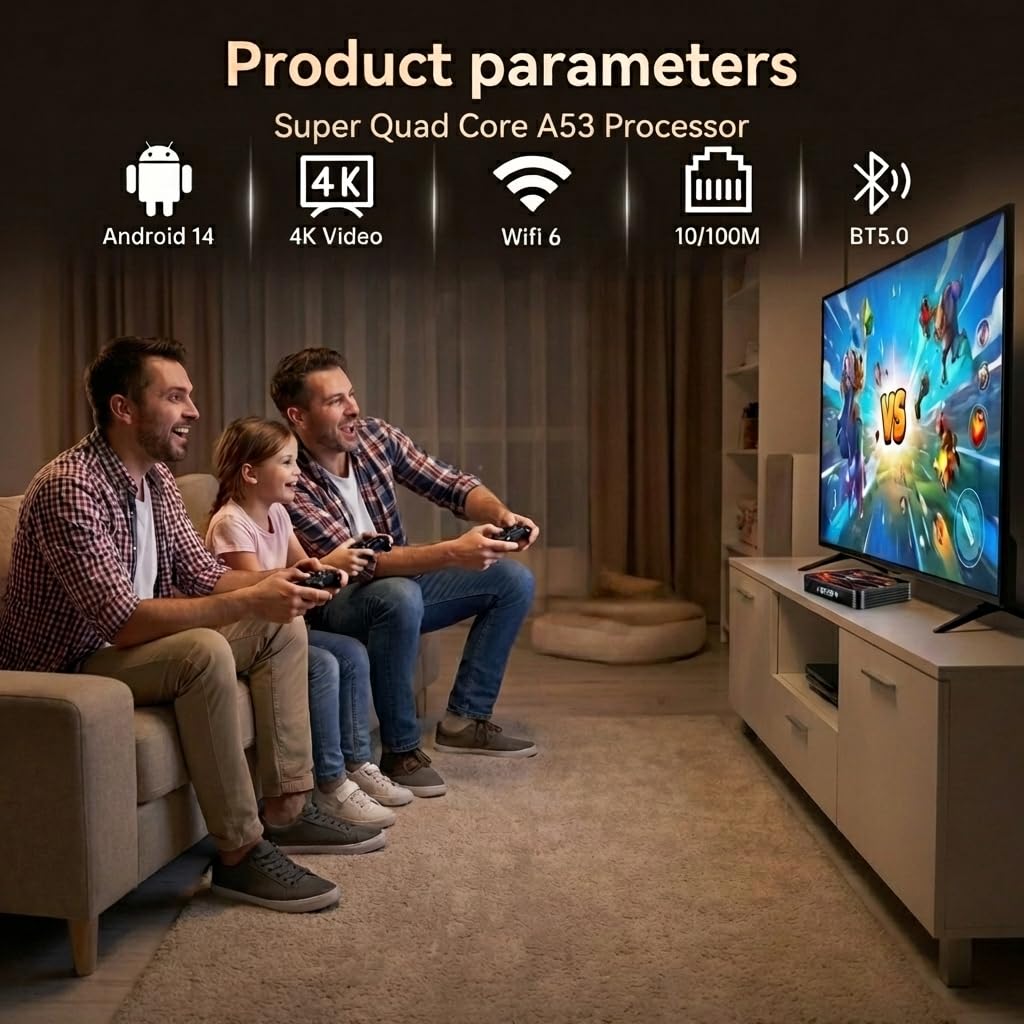 Android 14 TV Box 2GB/16GB C351697