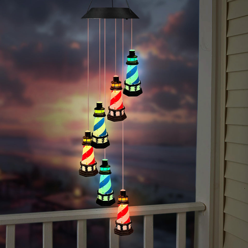 Color Changing LED Wind Chimes W261916