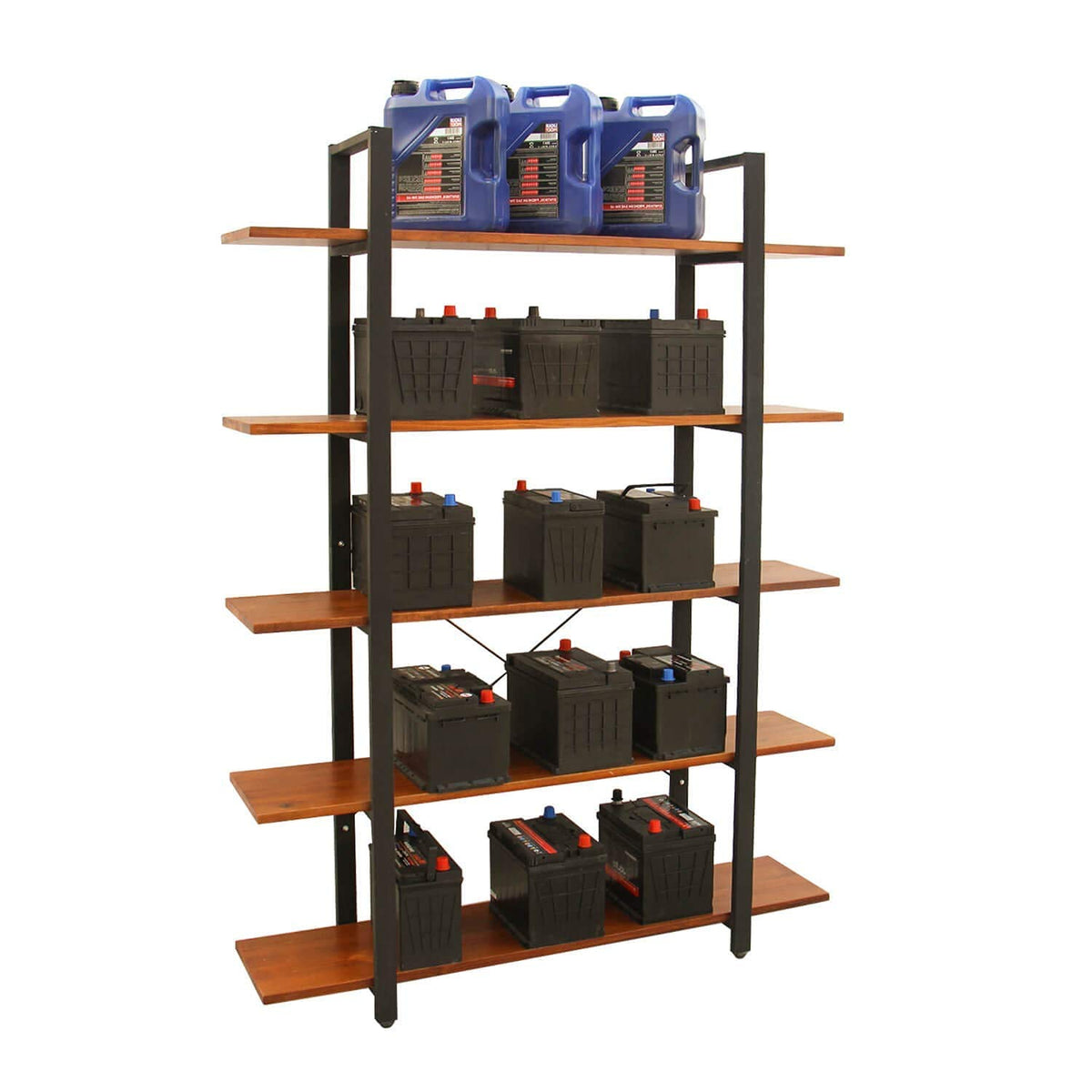 Solid Wood 5 Tier Bookshelf G793