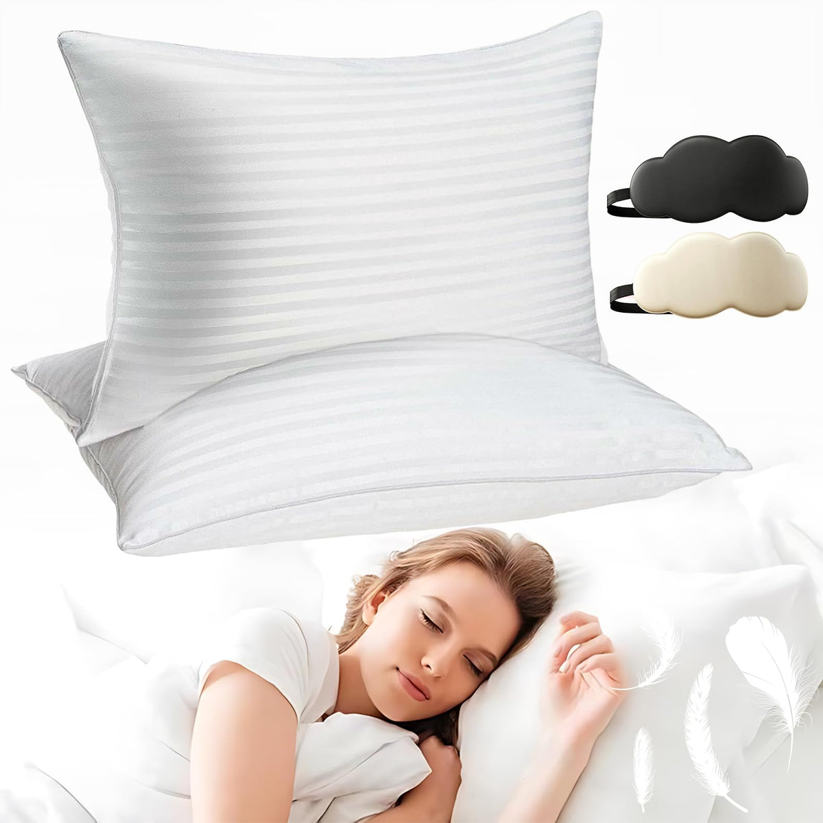 Standard Size Bed Pillows Y71470
