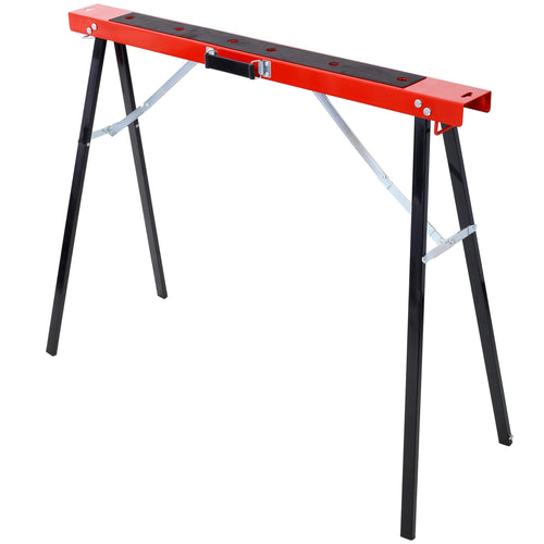 2 Pack Folding Steel Saw Horses 550lb Load Capacity U813