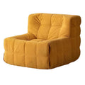 Yellow Corduroy Bean Bag Chair Y425