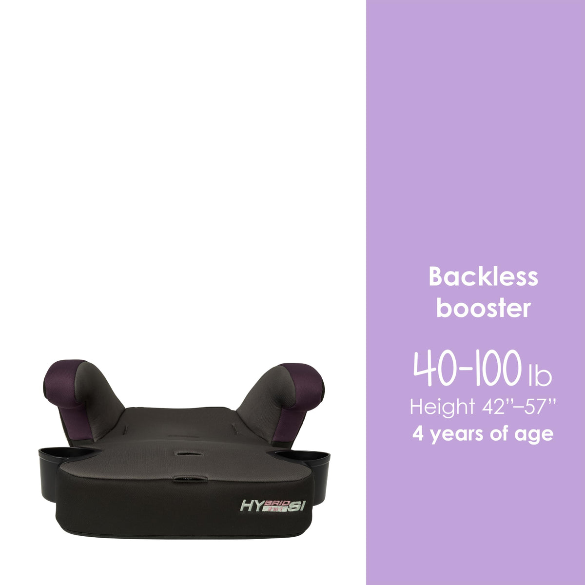 3-in-1 Booster Seat with Adjustable Headrest M161