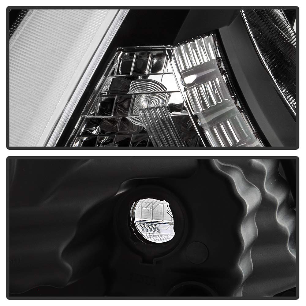Black Housing Headlights Headlamps J108