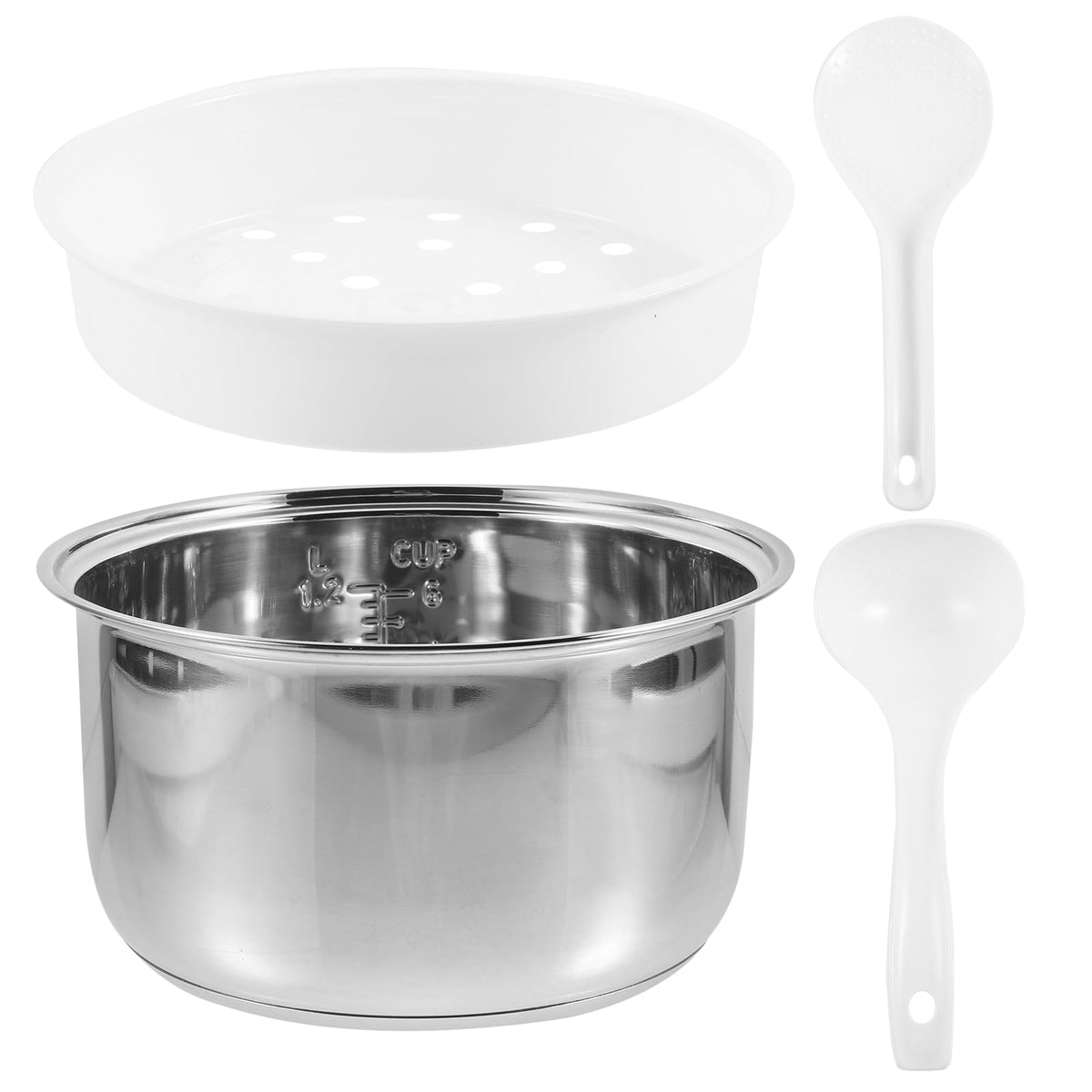3L Stainless Steel Non-Stick Rice Cooker Inner Pot Q560