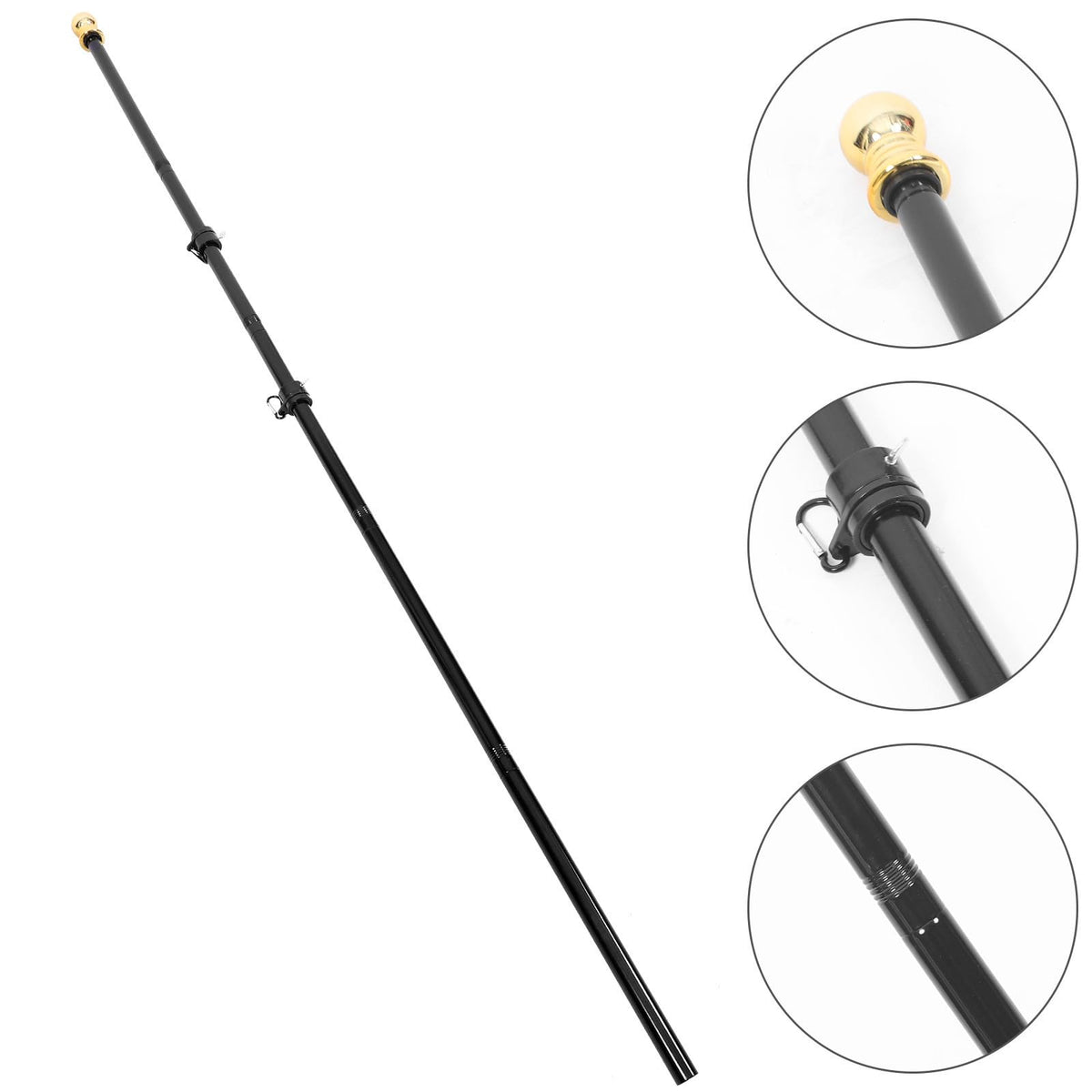 Rotating Flag Pole W432