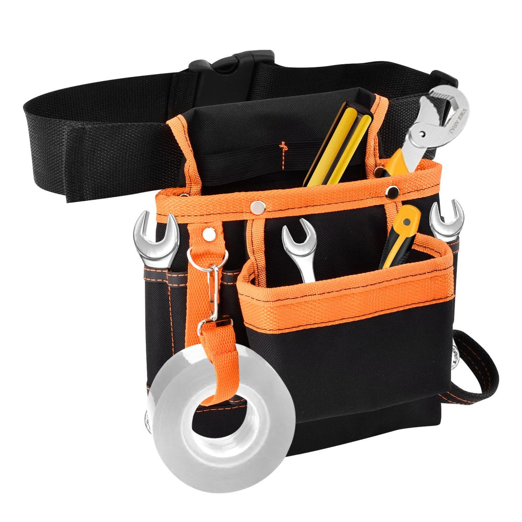 8 Pockets Tool Pouch Utility Waist Bag with Adjustable Belt S494