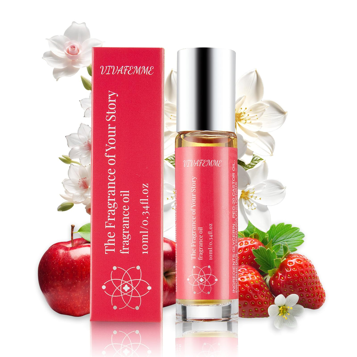 Long Lasting Roll On Perfume Oil Travel Size X83062