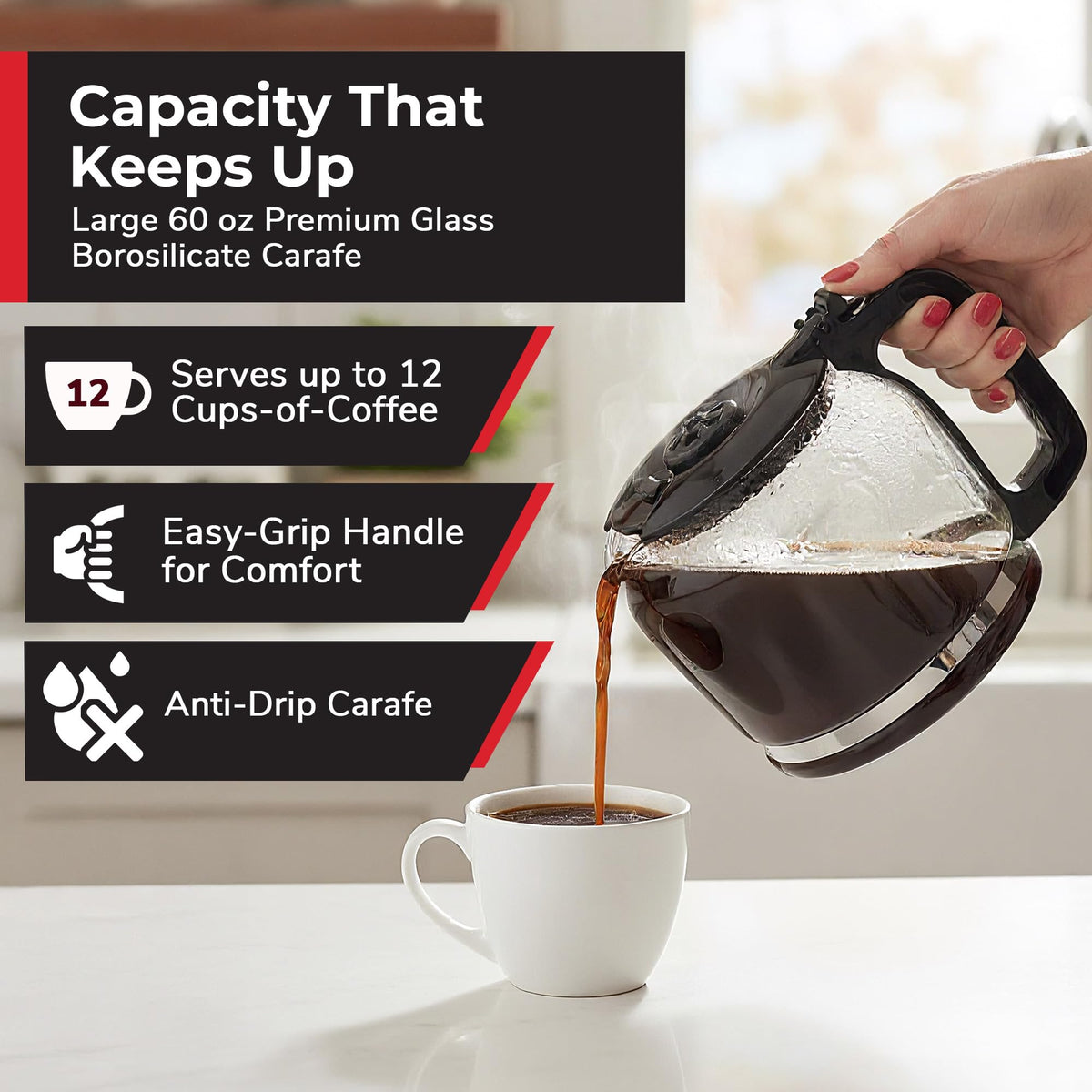 12-Cup Drip Coffee Maker T32380