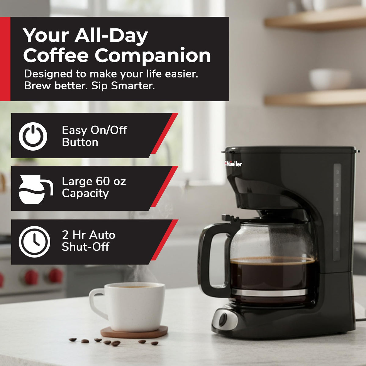 12-Cup Drip Coffee Maker T32380