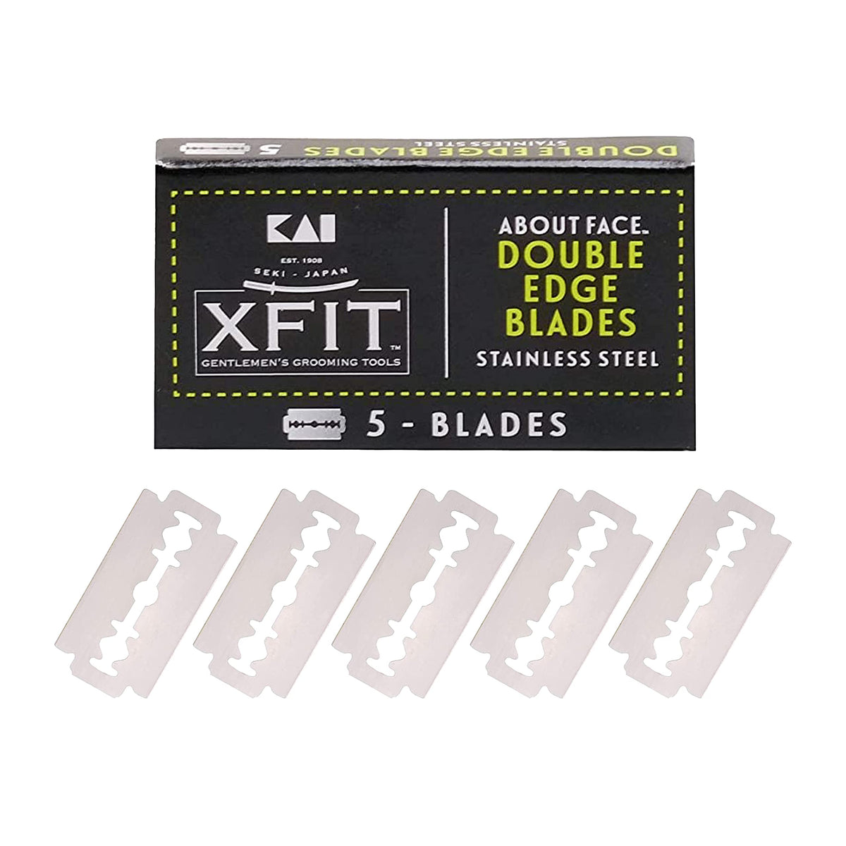 Double Edge Safety Razor Blades, 5 Count X810923