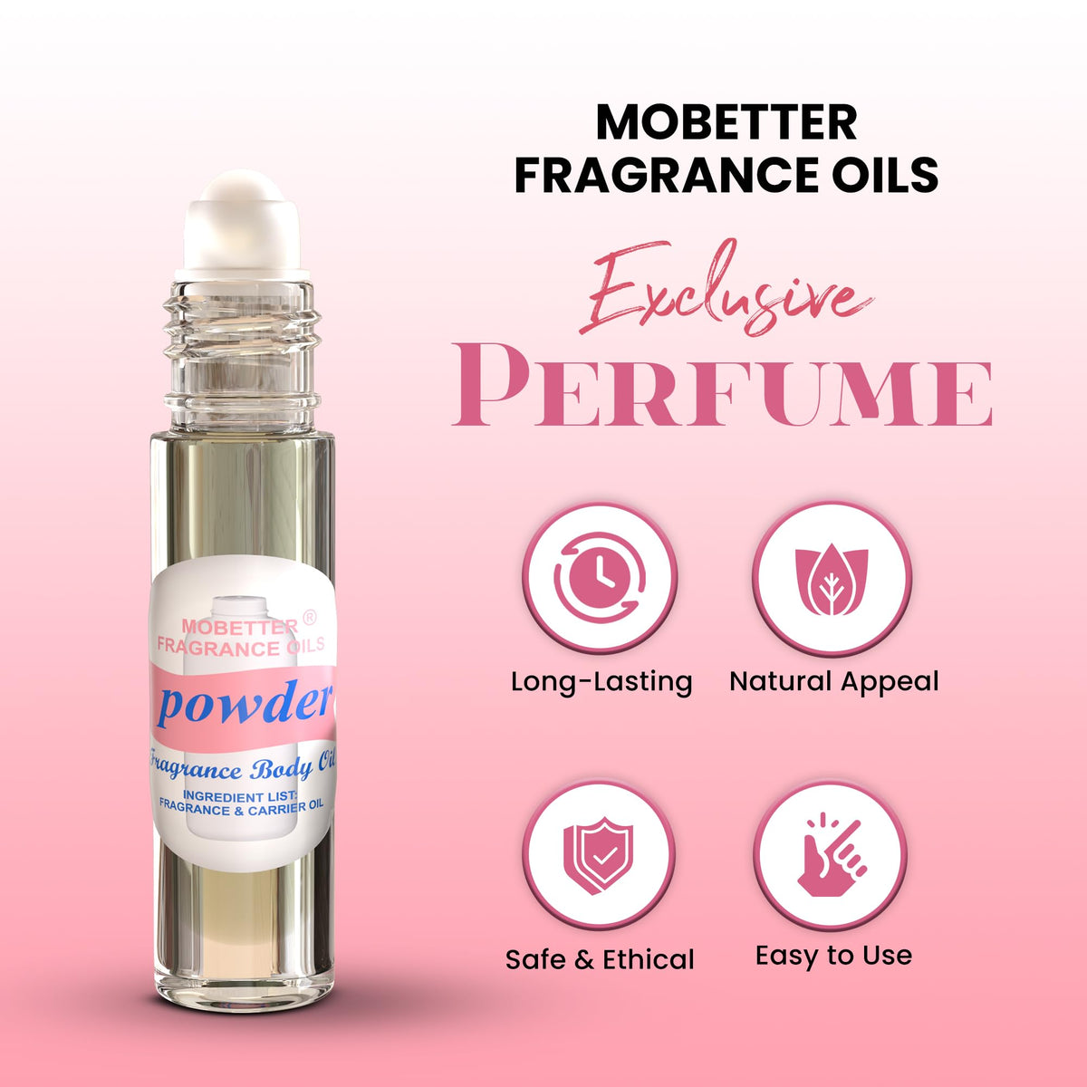Powder Fresh Scent Body Oil T440